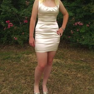 Ivory Party dress Sz 7/8